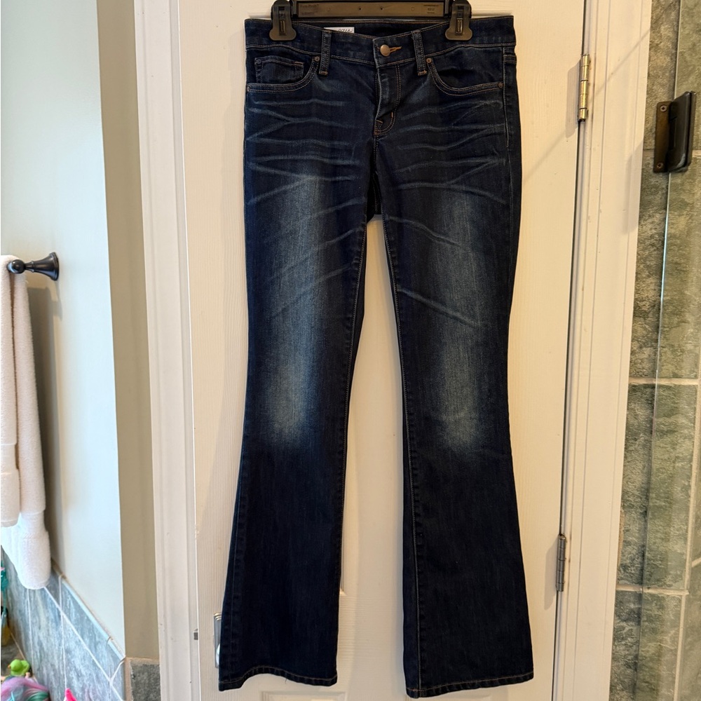 GAP Women's Flare Jeans in Dark Indigo